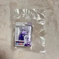 BE@RBRICK ガチャガチャ　クリアパープル