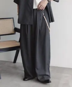 ワイド スラックス