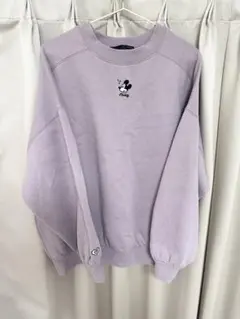 Heather ミッキーマウス トレーナー ラベンダー　ディズニーコラボ