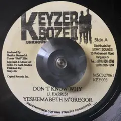 レゲエ YESHEMABETH McGREGOR- DON’T KNOW WHY