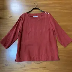 本日のみお値下げリネン長袖シャツ