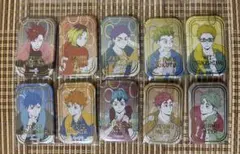 ハイキュー‼︎ スクエア缶バッジ　オフショット×カラー 第2弾　コンプリートセット