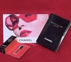 [CHANEL BEAUTÉ]リップサンプル新品3種類＋シリコンショッパー付き