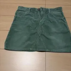 Lee ridersコーデュロイ ミニスカート グリーン LL0524のサムネイル