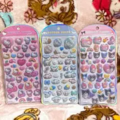 サンリオ　コットンパフィー　シール　即購入OK 翌日発送可能