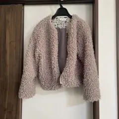 3can4on 中綿　アウター もこもこ　140㎝