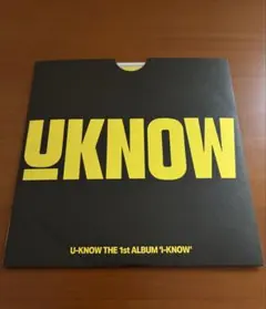 【匿名発送】東方神起 ユノ I-KNOW Tabloid Ver CDのみ
