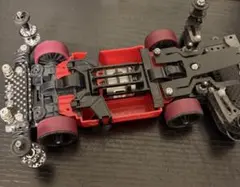 ✴︎全てタミヤ純正パーツ利用✴︎ミニ四駆 完成品 MSフレキ ミニ四駆】MSフレキのベースマシンに！旧センターシャーシキット