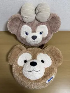ダッフィー シェリーメイ フェイスバッグ　3way ２点セット