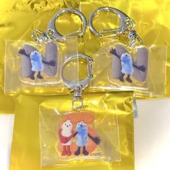 パペットスンスン GIGO アクリルキーホルダー S N 3個セット