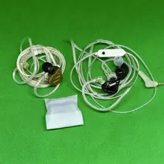 ほぼ未使用　KZイヤホン2個セット