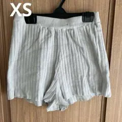 On 12th リブ編み グレー ショートパンツ XS 短パン 部屋着