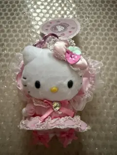 ハローキティ　ぬいぐるみ　ロリータ 希少レア ハローキティ 嶽本野ばら ゴスロリ ぬいぐるみ