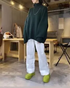 stein OVERSIZED IMPRESSION HIGH NECKKNIT