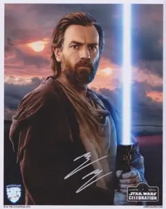 スターウォーズ　サイン　ユアン・マクレガー　オビ＝ワン　Official Pix 2026年最新】ユアンマクレガー サインの人気アイテム - メルカリ