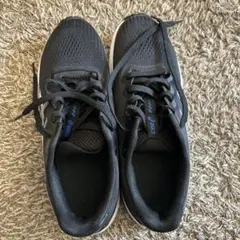 ASICS キッズ スニーカー 24.0cm ブラック