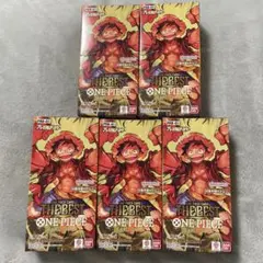 ワンピースカード THE BEST 5box 未開封