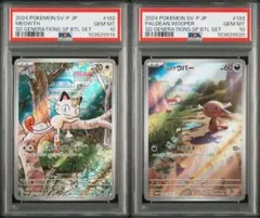 【PSA10】連番 ニャース パルデアウパー プロモ AR ④