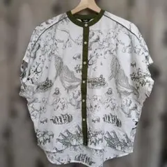Marble SUD アニマル柄 半袖シャツのサムネイル
