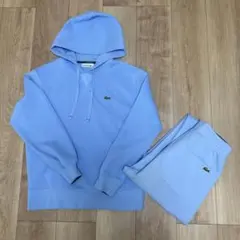 LACOSTE ライトブルー パーカーとパンツセットのサムネイル