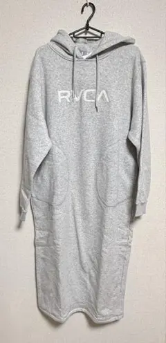 最終値下げRVCA ワンピース レディース パーカー スウェット 裏起毛　L