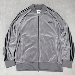 adidas SST JX1562 ベロア グレーストラ 상태좋음 3XL atp型