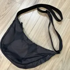 UNIQLO×marimekko ミニショルダーバッグ ブラック