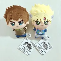 ちびぐるみ　ジョジョの奇妙な冒険　ジョセフ　シーザー　２点セット