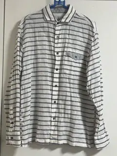 element of SIMPLE LIFE ストライプシャツ M