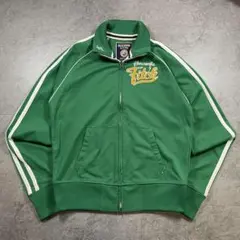 00s アバクロンビーアンドフィッチ トラックジャケット M グリーン Y2K