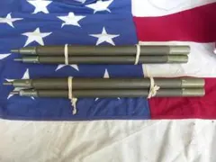 1968” 米軍実物 ナム戦 デッド! テントポール 6本セット 軍幕 334