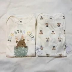 BABY GAP ボディスーツ 90cm 2枚セット 新品　半袖のサムネイル