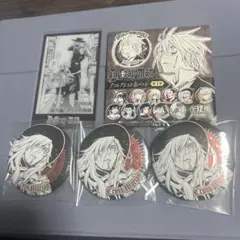 Dグレ D.Gray-man クロス・マリアン 缶バッジ クリアカード 上海限定