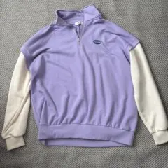 ジップアップ スウェット