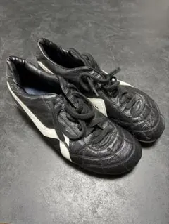 BMZ Soccer Cleats, Mixpoint, Genuine Leather, Size 25cm