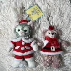 ダッフィー シェリーメイ クリスマス　ぬいぐるみ　セット