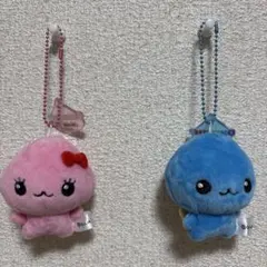 2点セット しずくちゃんうるおいちゃん　ふわふわぬいぐるみ