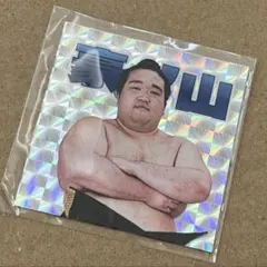 大相撲　クレーンゲーム《豪ノ山》ホログラムステッカー