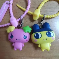 たまごっち　カラフルマルチチャーム　まめっち＆ふらわっち　セット