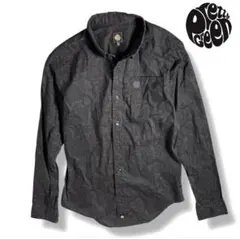 Pretty Green｜ペイズリー総柄長袖シャツ プリティーグリーン