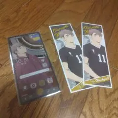 ハイキュー!! 宮治　スマホライクカード＋ステッカーシール2枚