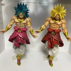 ドラゴンボール　一番くじ　フィギュア　ブロリー　青髪、金髪 一番くじ ドラゴンボール 超サイヤ人 ブロリー フィギュア 青髪