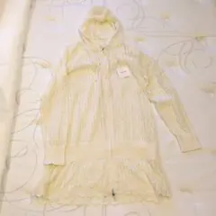 L'EST ROSE フード付きレースパーカー