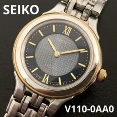 SEIKO EXCELINE ソーラー腕時計 V110-0AA0