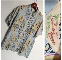 Paradise Found アロハシャツ KAMEHAMEHAのサムネイル