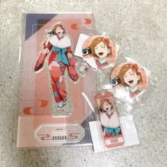 呪術廻戦 まるくじ 釘崎野薔薇 アクリルスタンド 缶バッジ キーホルダー