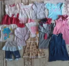 子供服 女の子 スカート ワンピース 100サイズ KP メゾピアノ パーソンズ