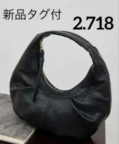 新品タグ付 2.718 GALLARDAGALANTE ラウンドミニバッグ 革