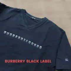 BURBERRY BLACK LABEL Vネック Tシャツ　サイズ3のサムネイル