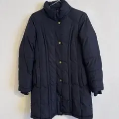 BANANA REPUBLIC バナナリパブリックダウンコートSブラックロング丈